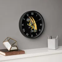 Fire Breathing Dragon Wall Clock