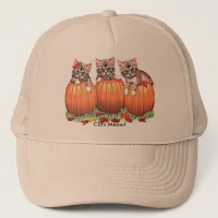 Thanksgiving is the Cat's Meow Trucker Hat