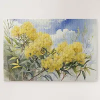 National Flower Australia Golden Wattle | Jigsaw Puzzle