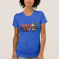Shake It Up  Chocolate Milkshake Pun  T-Shirt