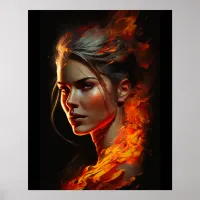 Woman of fire poster