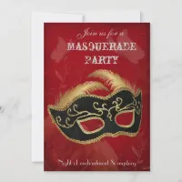 Fantasy Masquerade party Invitation