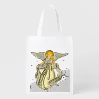 Heavenly Guardian Grocery Bag