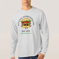 National Hamburger Day May 28th T-Shirt