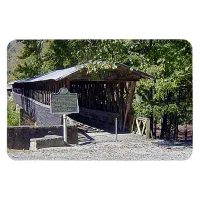 Clarkson Covered Bridge Alabama  Magnet