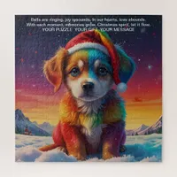 Christmas Message Joy Jigsaw Puzzle