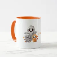 Cute Spooky Mummies Mug