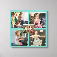 Family Photos Personalized  Canvas Print