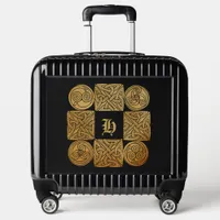 Personalized Celtic Knotwork Cross  Luggage