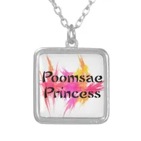 Pink Martial Arts Poomsae Princess Necklace