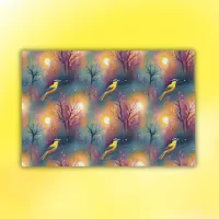 Colorful Bird in Tree with Sunshine | Placemat