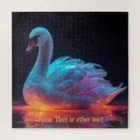 Adorable Swan for Any Occasion Jigsaw Puzzle