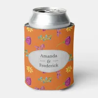 Fiesta Wedding Can Cooler