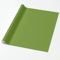 Olive Drab Wrapping Paper