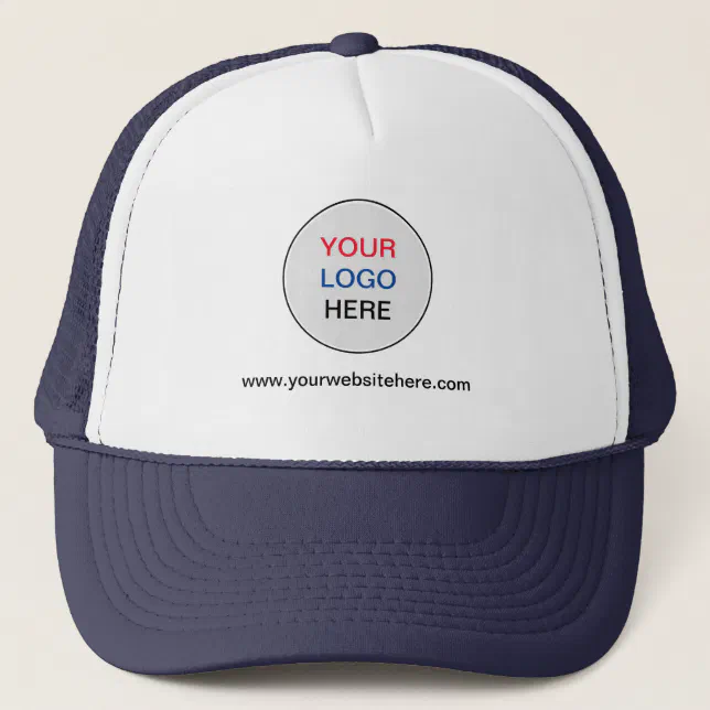 Custom Add Logo Website Trucker Hat