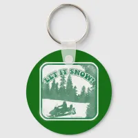 Let It Snow Keychain