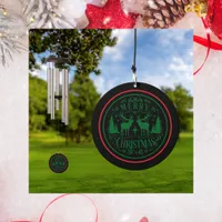 Red, Black & Green Gangster Merry Christmas | Wind Chime