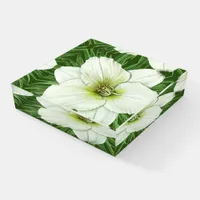 White Daylily Paperweight