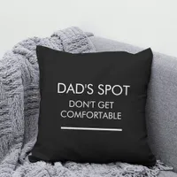 Dad's Spot Thow Pillow