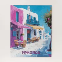 Travel to Mykonos Greece Jigsaw Puzzle