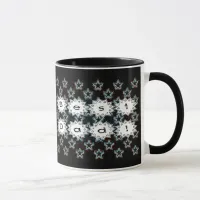 Best Dad with Neon Stars Mug