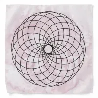 *~* Crystal Healer Torus Crystal Grid Cloth Sacred Bandana