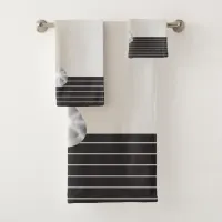 Contemporary Minimalistic Elegance Bath Towel Set