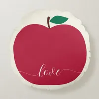 Apple  round pillow