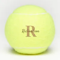 Custom Monogram Name Tennis Balls