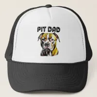 Pit Bull Dad | Dog Lover's  Trucker Hat