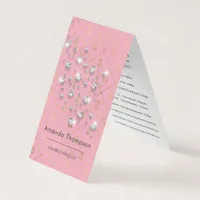 Pink Diamond Sparkle Glitter Business Card