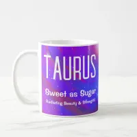 Taurus Star Sign Colorful Galaxy Zodiac Gift Coffee Mug