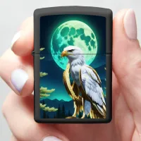 Golden Eagle Moon watch Zippo Lighter