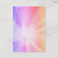 *`~* Healing Energy Hands Directing Healing Rays Business Card