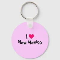 I Love New Mexico Keychain