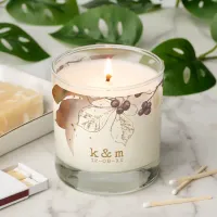 Golden Autumn Wedding Berries ID655 Scented Candle