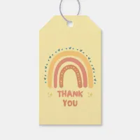 Yellow Sunshine Baby Shower Thank You Tags