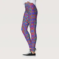 Honeycomb Kaleidoscope  Leggings