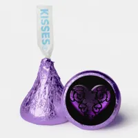 Filigree Goth Purple Heart  Hershey&#174;'s Kisses&#174;