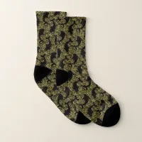 Black Koi Carp Fishes Socks