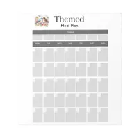 Plan Your Week, Transform Your Life! Meal Planner Notepad