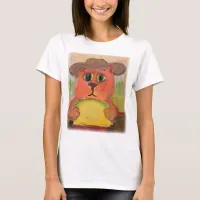 Texas Taco Cat Folk Art T-Shirt