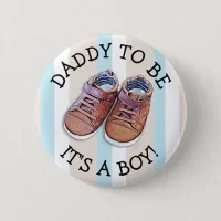 Daddy to be Baby Shower Button