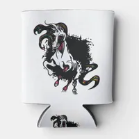 Zombie Unicorn Standing Can Cooler