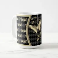 Butterfly Vine Diamond Coffee Mug