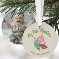 Baby's First Christmas Sweet Simple Ornaments Cute