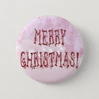 Merry Christmas Bauble and Stars Font Button