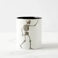 Skeleton Waving Mug