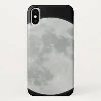 Full Moon Photography iPhone X Case