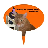 Halloween Kitty - Wear What Cake Topper